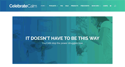 Desktop Screenshot of celebratecalm.com